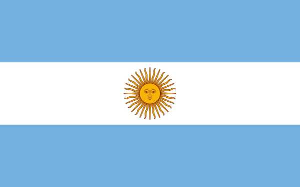 Flagge, Argentinien neu (90 x 150 cm)