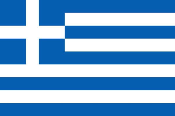 Flagge, Griechenland neu (90 x 150 cm)