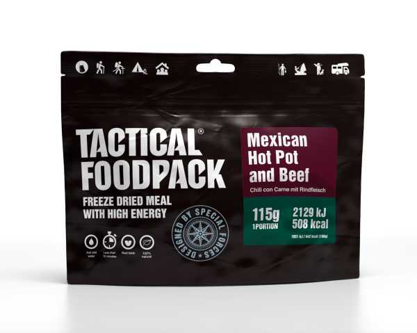 Tactical Foodpack, Mexican Hot Pot and Beef 115 g