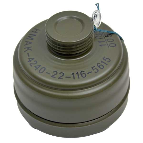 ABC-Filter DK Dräger oliv neuwertig