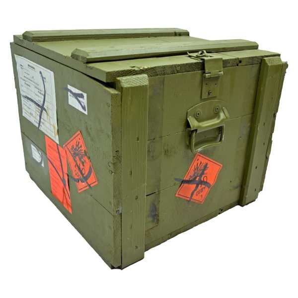 Holzkiste, (DK) "HGR M/95" grün gebraucht