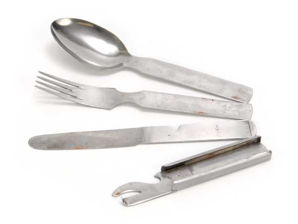 Feldessbesteck NVA 4-tlg. gebraucht/rep.