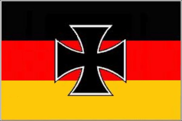 Flagge, Deutschland / Eisernes Kreuz neu (90 x 150 cm)