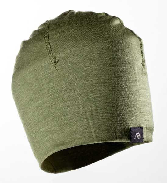 Beanie, Lite Merino oliv neu