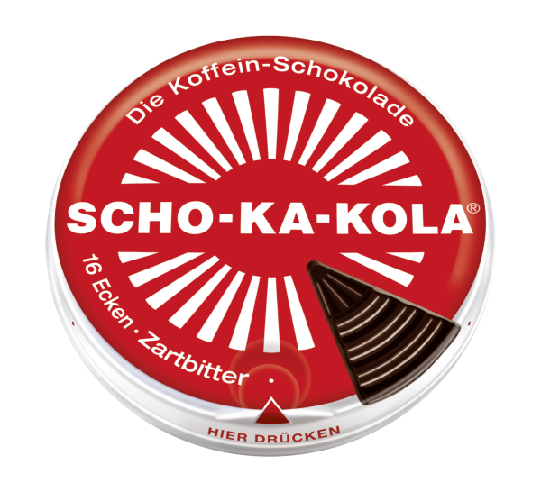 SCHO-KA-KOLA, Koffein-Schokolade, 100 g