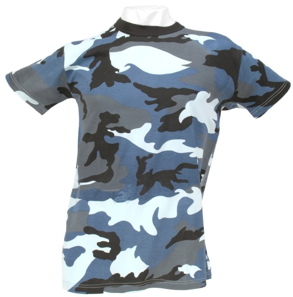 T-Shirt, US skyblue neu