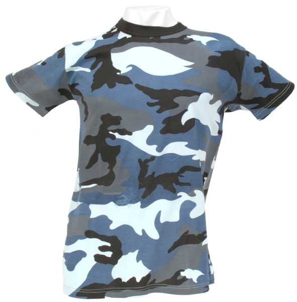 T-Shirt, US skyblue neu