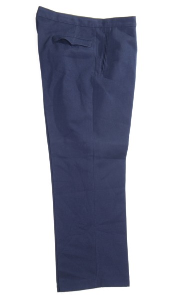 Uniformhose, DDR- VoPo blau neu (weiße Biesen)