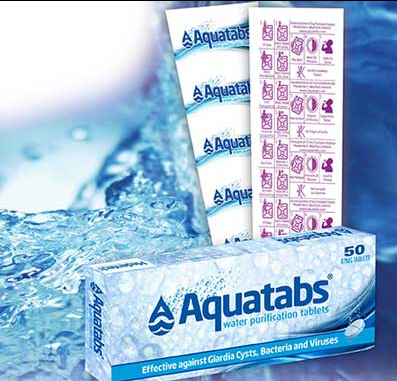 Wasserreinigungstabletten, Aquatabs® 50 Stück