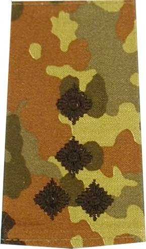 Rangabzeichen, Bw Heer flecktarn/schwarz Stabshauptmann