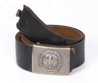 Lederkoppel, Bw Heer/Lw schwarz neu Lederkoppel, Bw Heer/Lw schwarz neu