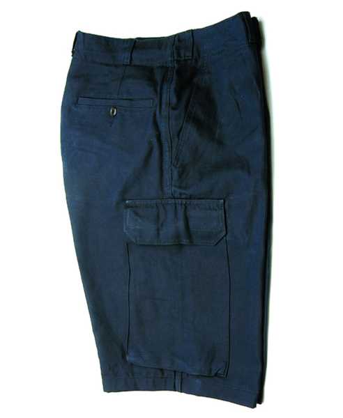 Bermuda-Bordhose, BW marineblau gebr./rep.