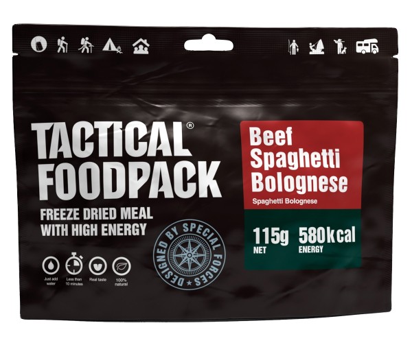 Tactical Foodpack, Beef Spaghetti Bolognese 115 g