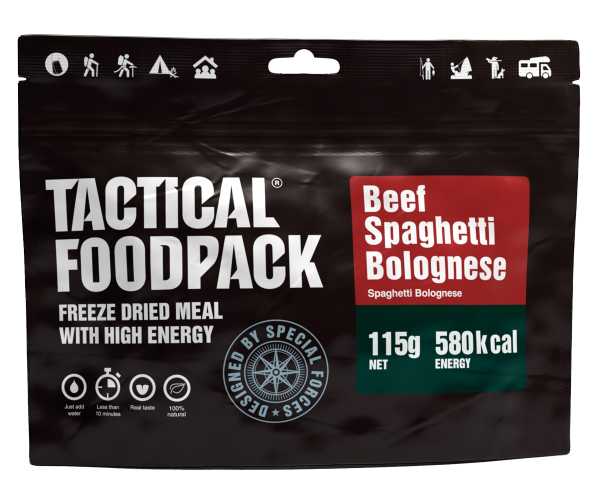 Tactical Foodpack, Beef Spaghetti Bolognese 115 g