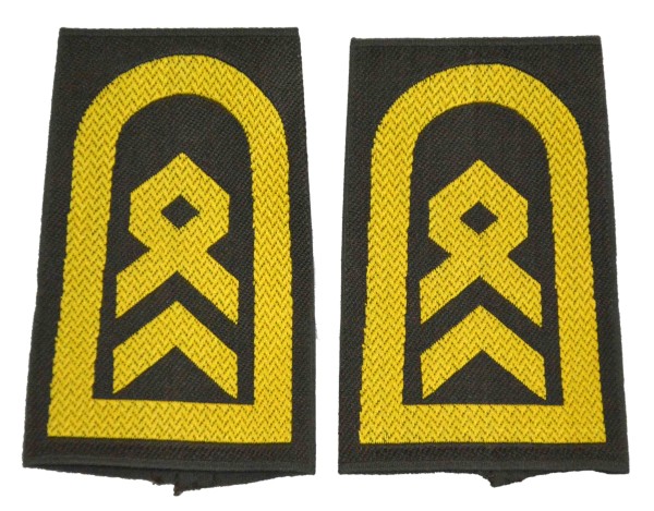 Rangabzeichen, orig. BW Marine oliv/gold `Stabsbootsmann`