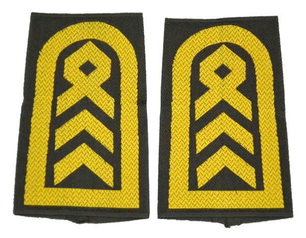 Rangabzeichen, orig. BW Marine oliv/gold `Oberstabsbootsmann`