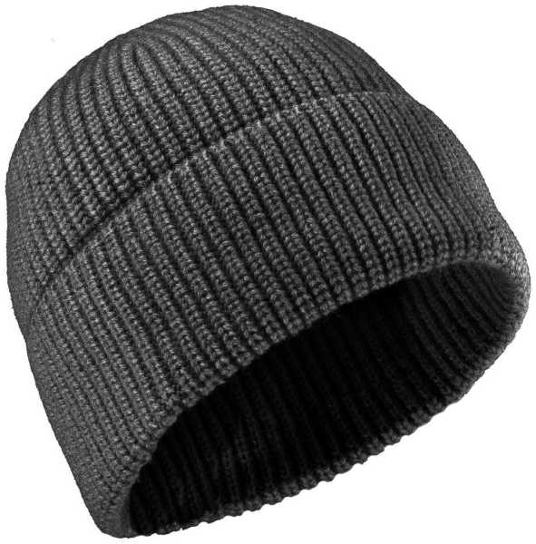 Mütze, Merino Classic grau neu