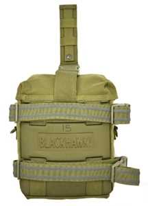 Drop Leg Pouch, Blackhawk oliv neuwertig