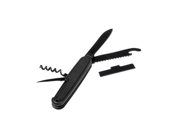 Taschenmesser, BW schwarz neu