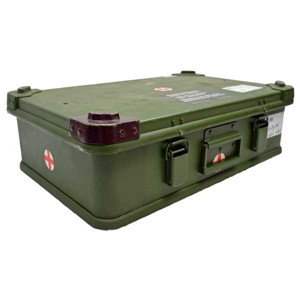 Zarges Alukiste NL K470 Resuscitator oliv gebr.