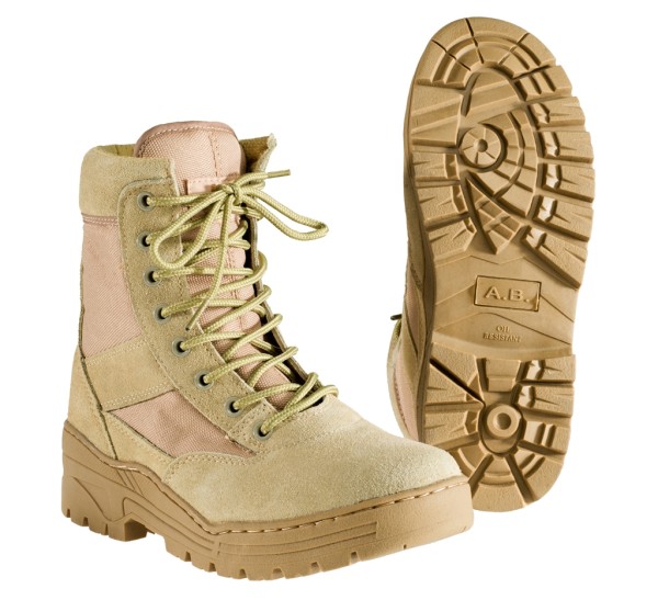 Outdoor-Boots, (AB) khaki neu