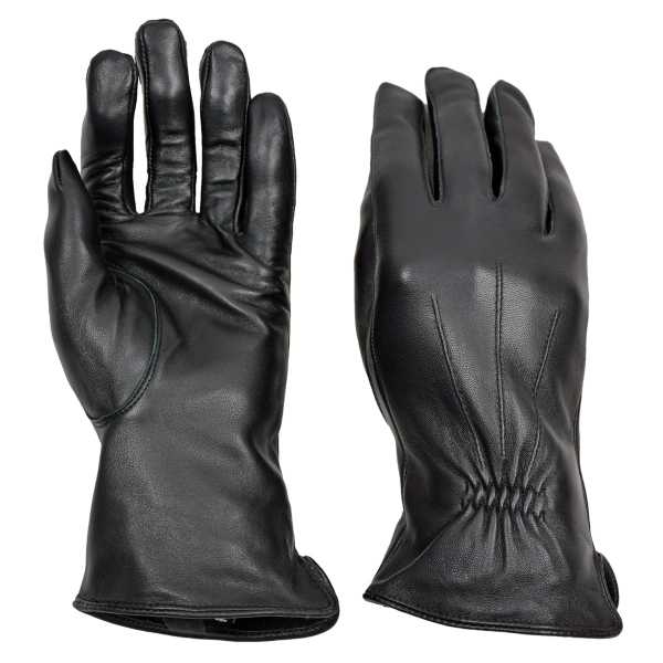 Lederhandschuhe, (NL) 3M "Thinsulate™" schwarz neu