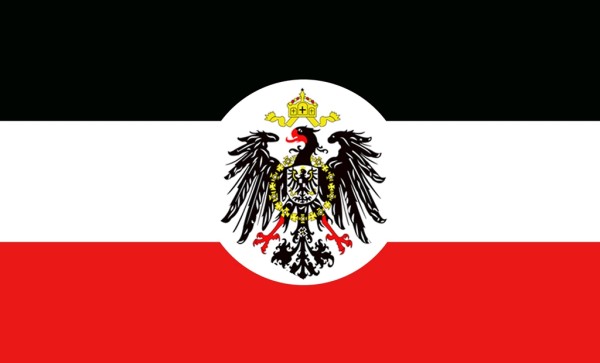 Flagge, Deutsches Reich mit Wappen neu (90 x 150 cm)