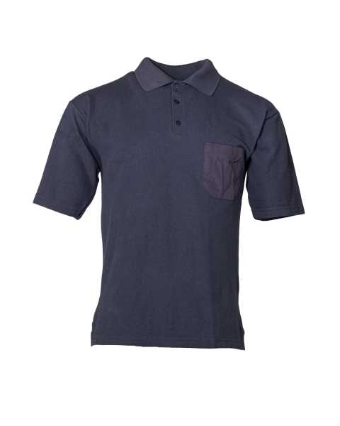 Polo, (NL) kurzarm navy gebr.