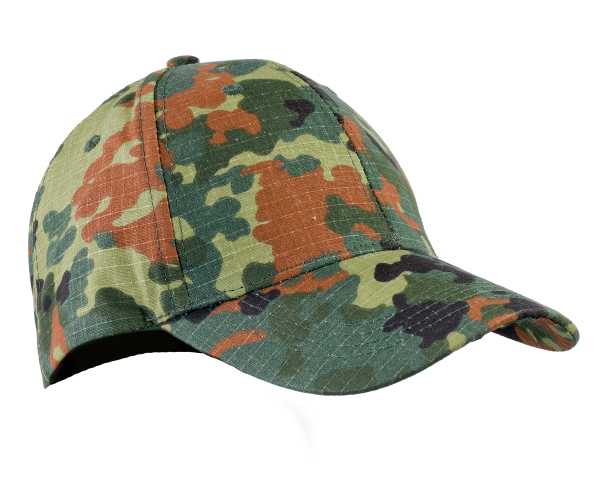 Baseballcap, Kinder Rip-Stop flecktarn neu