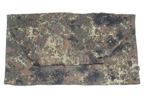 Zeltplane, BW flecktarn gebraucht/rep. (2. Wahl)