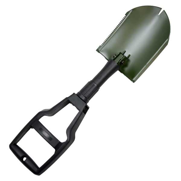 Klappspaten mit Tasche, US oliv neu