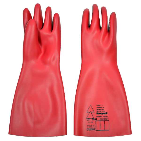 Elektro-Handschuhe NL Honeywell rot neu