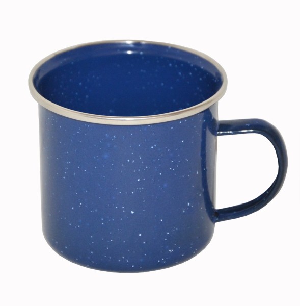 Tasse, Emaille blau neu (350 ml)