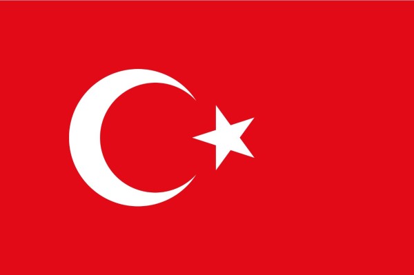 Flagge, Türkei neu (90 x 150 cm)