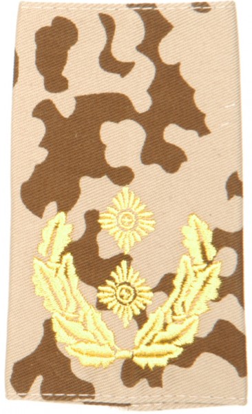 Rangabzeichen, Bw Heer tropentarn/gold General-Major