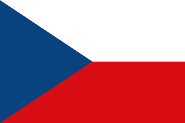 Flagge, Tschechien neu (90 x 150 cm)