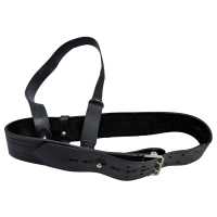 Lederkoppel, (NL) m. Riemen schwarz gebraucht Lederkoppel, (NL) m. Riemen schwarz gebraucht