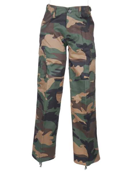 Hose, BDU Damen woodland neu