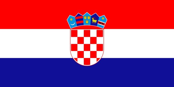 Flagge, Kroatien neu (90 x 150 cm)