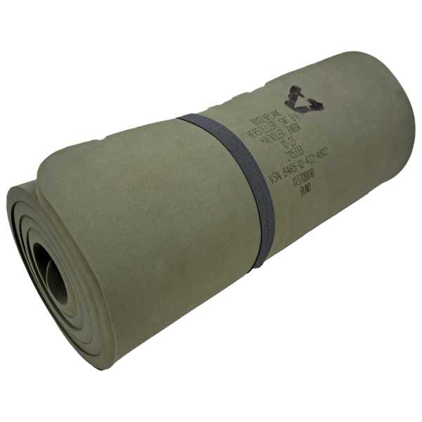 Isomatte (Bodenplane) BW oliv 13 mm