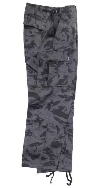 Rangerhose, US BDU night-camo neu