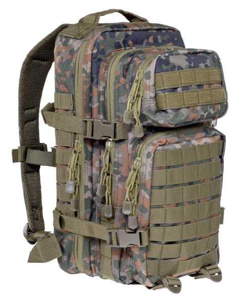 Rucksack, US ´Assault I´ klein flecktarn