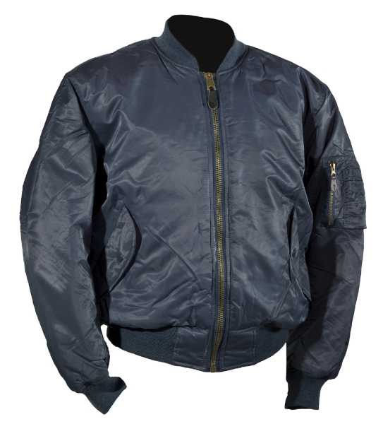 Pilotenjacke, US MA1 blau neu