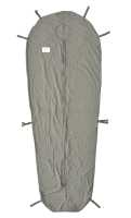 Innenschlafsack, (NL) m. RV oliv gebraucht Innenschlafsack, (NL) m. RV oliv gebraucht