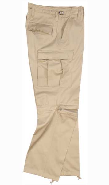 Jungle-Hose, US khaki neu (Zipp-off)