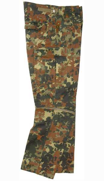 Jungle-Hose, US flecktarn neu (Zipp-off)