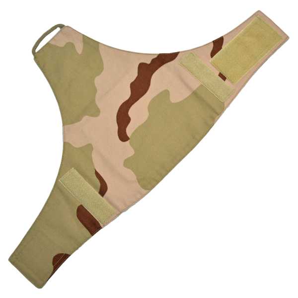 Armbinde, (NL) "Klett" 3-Farben-desert neuw.