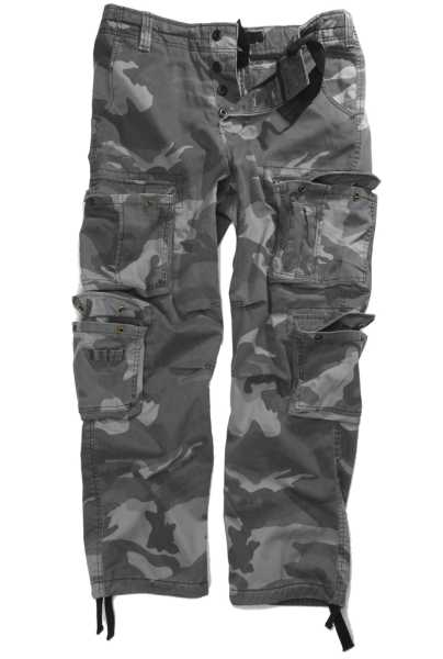 Hose, (H) Vintage night-camo (stone-washed)