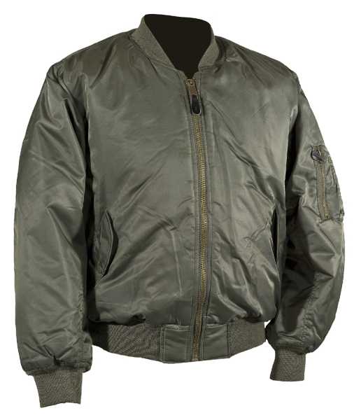 Pilotenjacke, US MA1 oliv neu