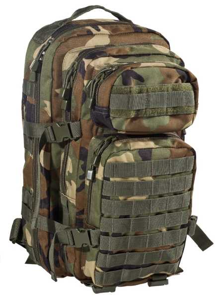 Rucksack, US ´Assault I´ klein woodland